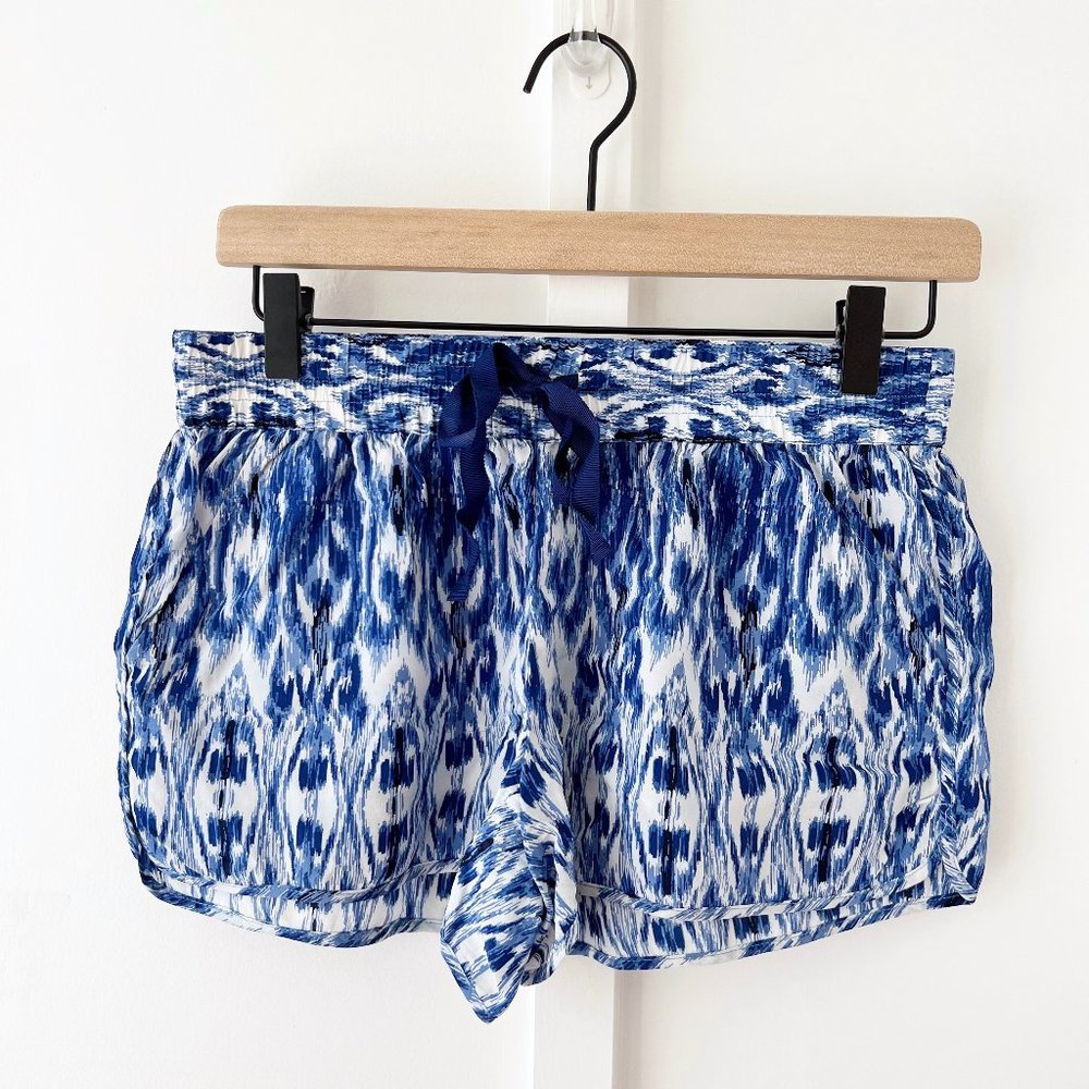 JOIE Layana blue silk shorts